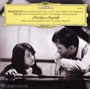 PROKOFIEV RAVEL Klavierkonzerte Martha Argerich Claudio Abbado