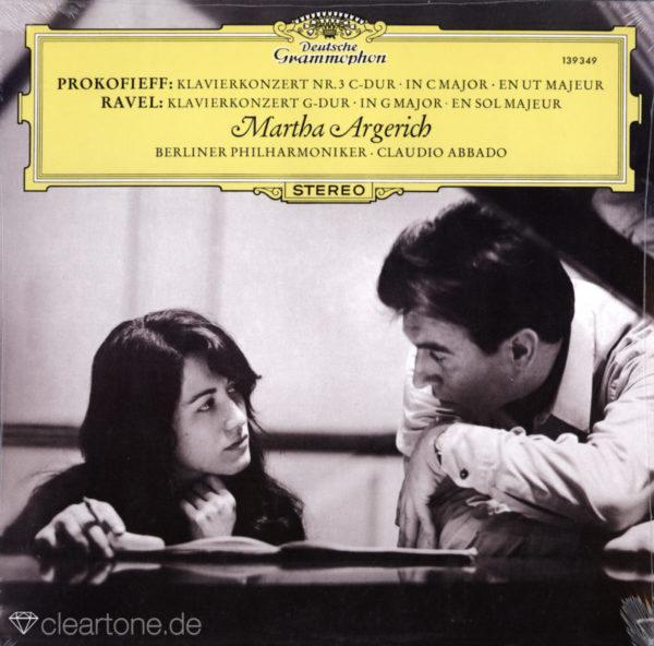 PROKOFIEV RAVEL Klavierkonzerte Martha Argerich Claudio Abbado