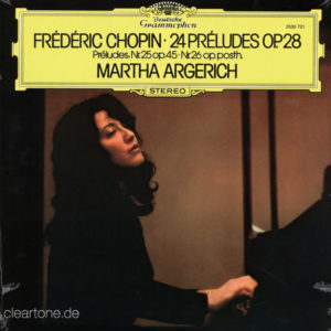 CHOPIN 24 Preludes Op.28 Martha Argerich