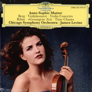 BERG RIHM Violin Concerto Anne-Sophie Mutter