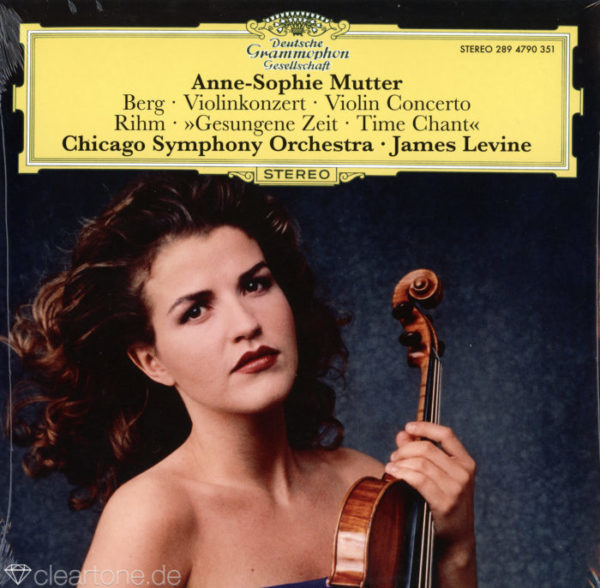 BERG RIHM Violin Concerto Anne-Sophie Mutter