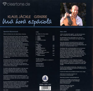 KLAUS JÄCKLE Una hora espanola