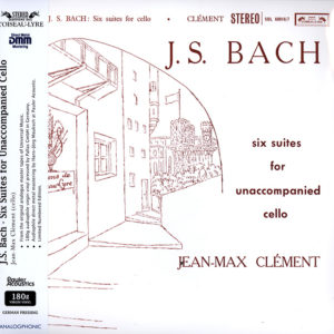 BACH Jean-Mac Clement Six suites for unaccompanied cello