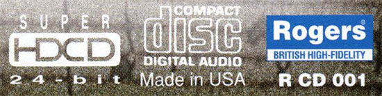 Sampler CD Rogers LS35a